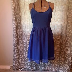 Lauren Conrad Baby Doll Lavender Dress Size XL